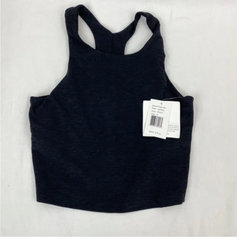 Beyond Yoga Dark Gray Crop Top